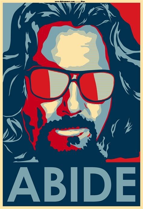 The big lebowski sticker Abide weatherproof bumper vinyl decal