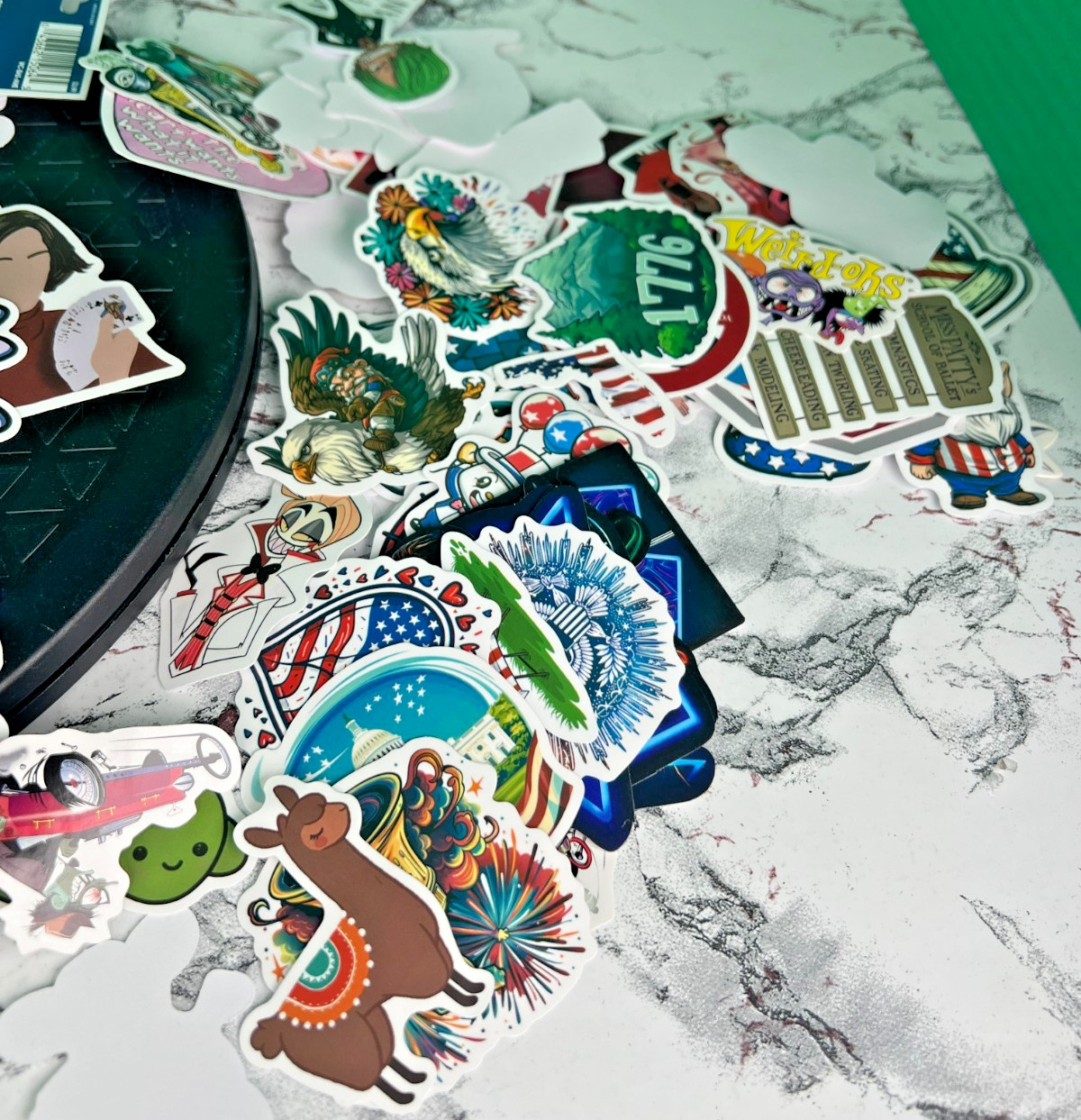 Bulk Vinyl Sticker Lot Mixed Variety Hazbin Hotel Animals Pop Culture Decals
