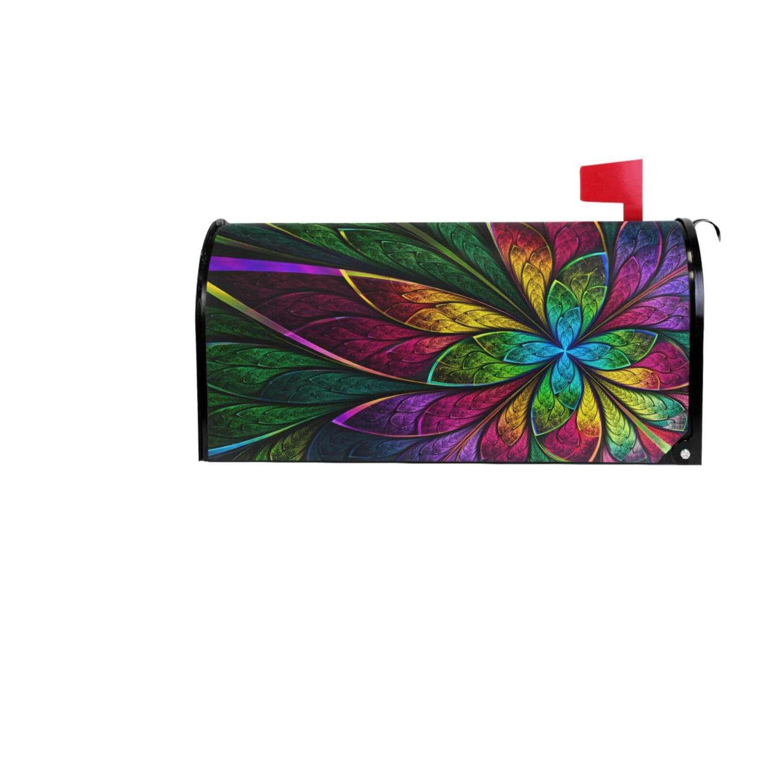 WOOR Hipster Rainbow Butterfly Magnetic 20.8×18 inch Standard Size, Multi12