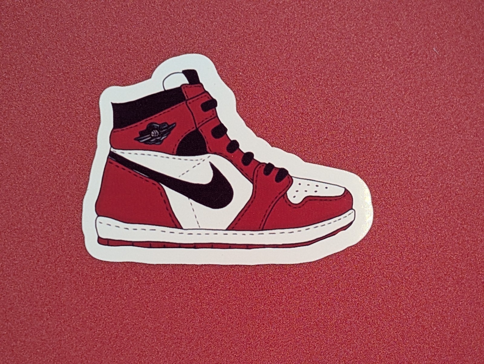 Michael Air Jordan Nike Jumpman Sneakers Tenis Shoes Sticker Decal Bulls ~1 inch