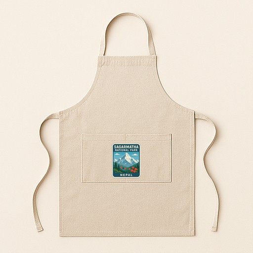 Sagarmatha Nepal Iron On Heat Transfer Vinyl HTV Die-Cut World National Parks