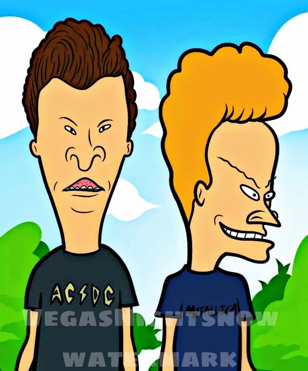 Beavis And Butthead 3.5 nch Vinyl Sticker Decal Indoor/outdoor UV And Waterproof