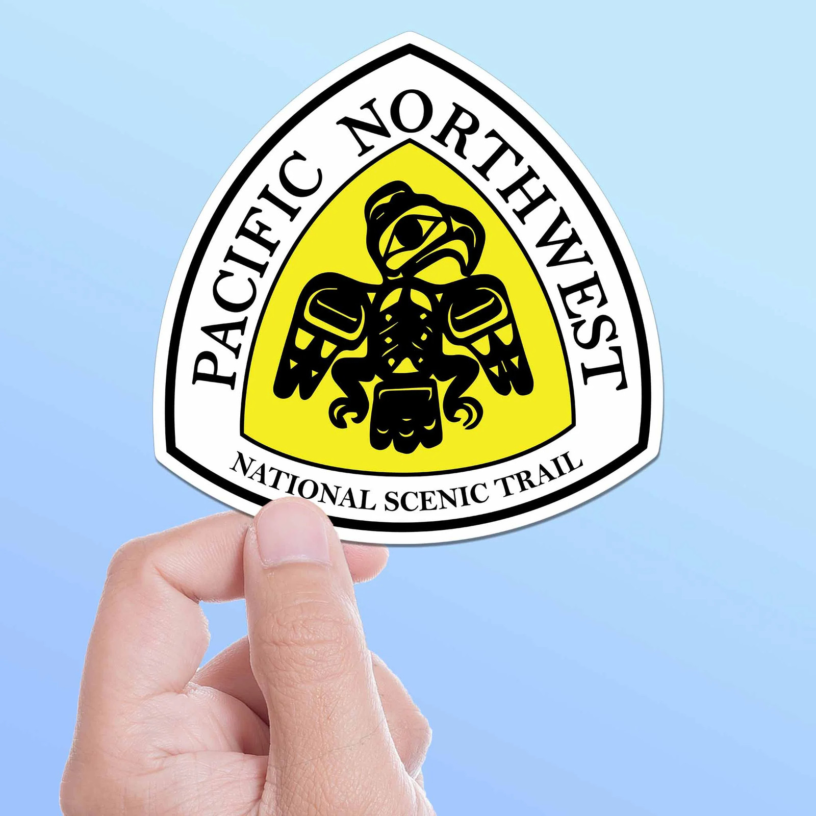 Pacific Northwest Trail Sign Sticker
