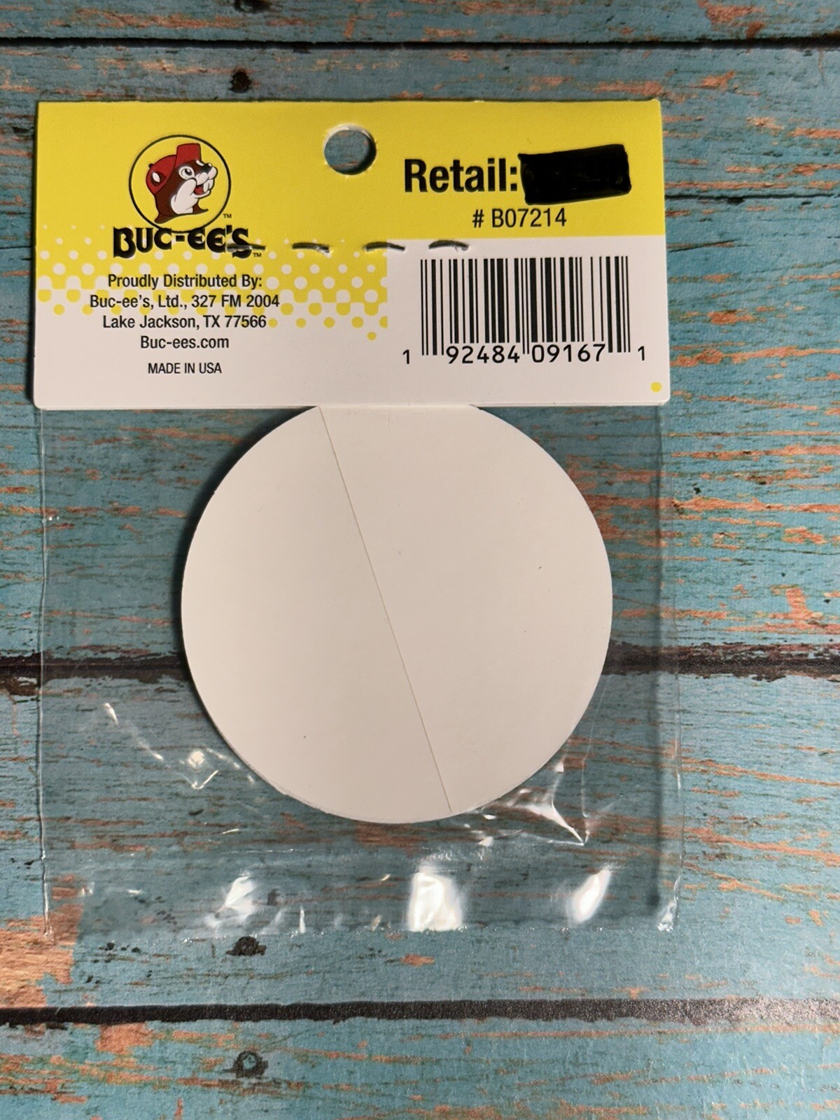 NEW Buc-ee’s Logo Sticker Pack: 10 Peel & Stick Round Decals-Multiple Sizes