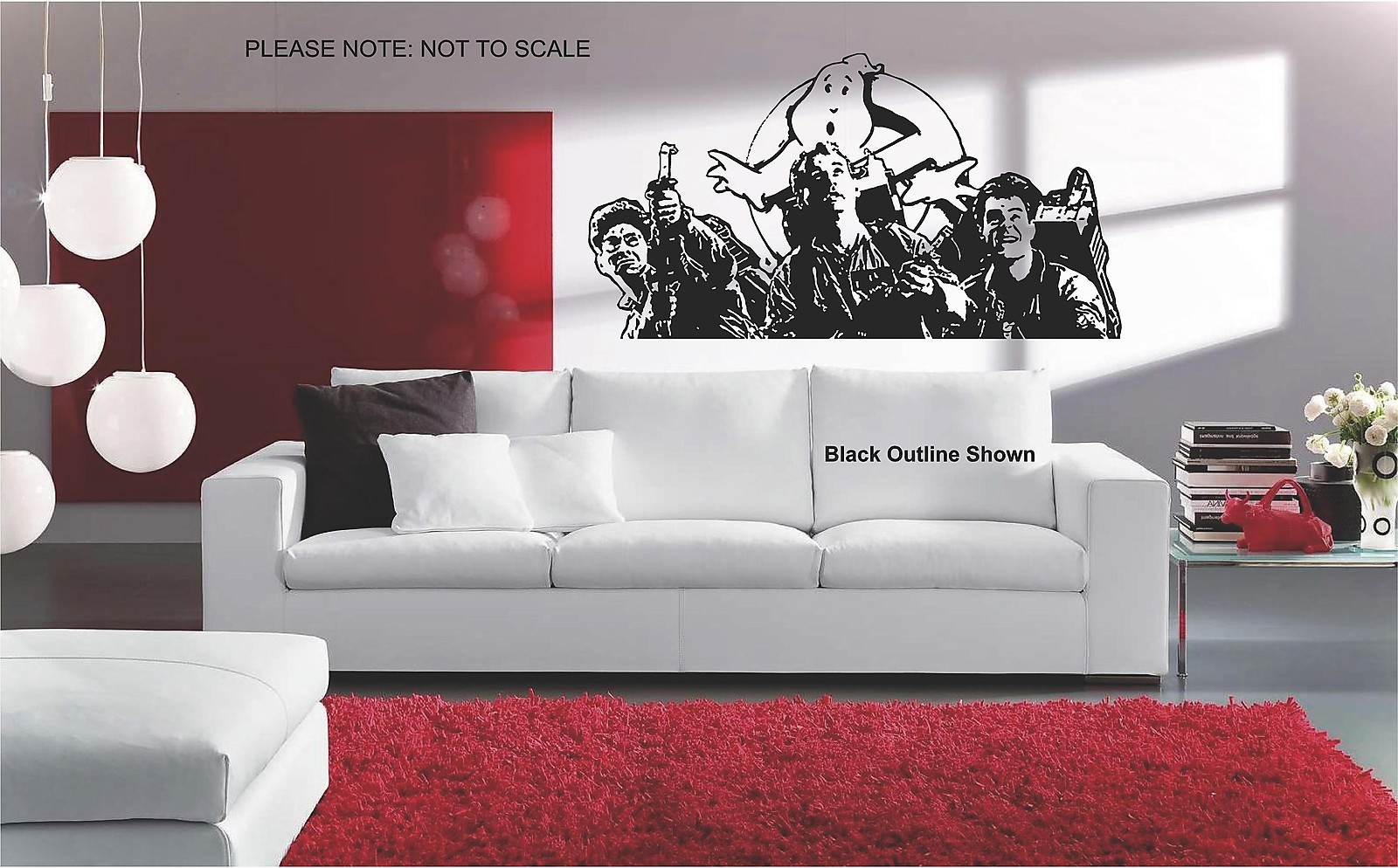 GHOSTBUSTERS – WALL ART DECAL STICKER