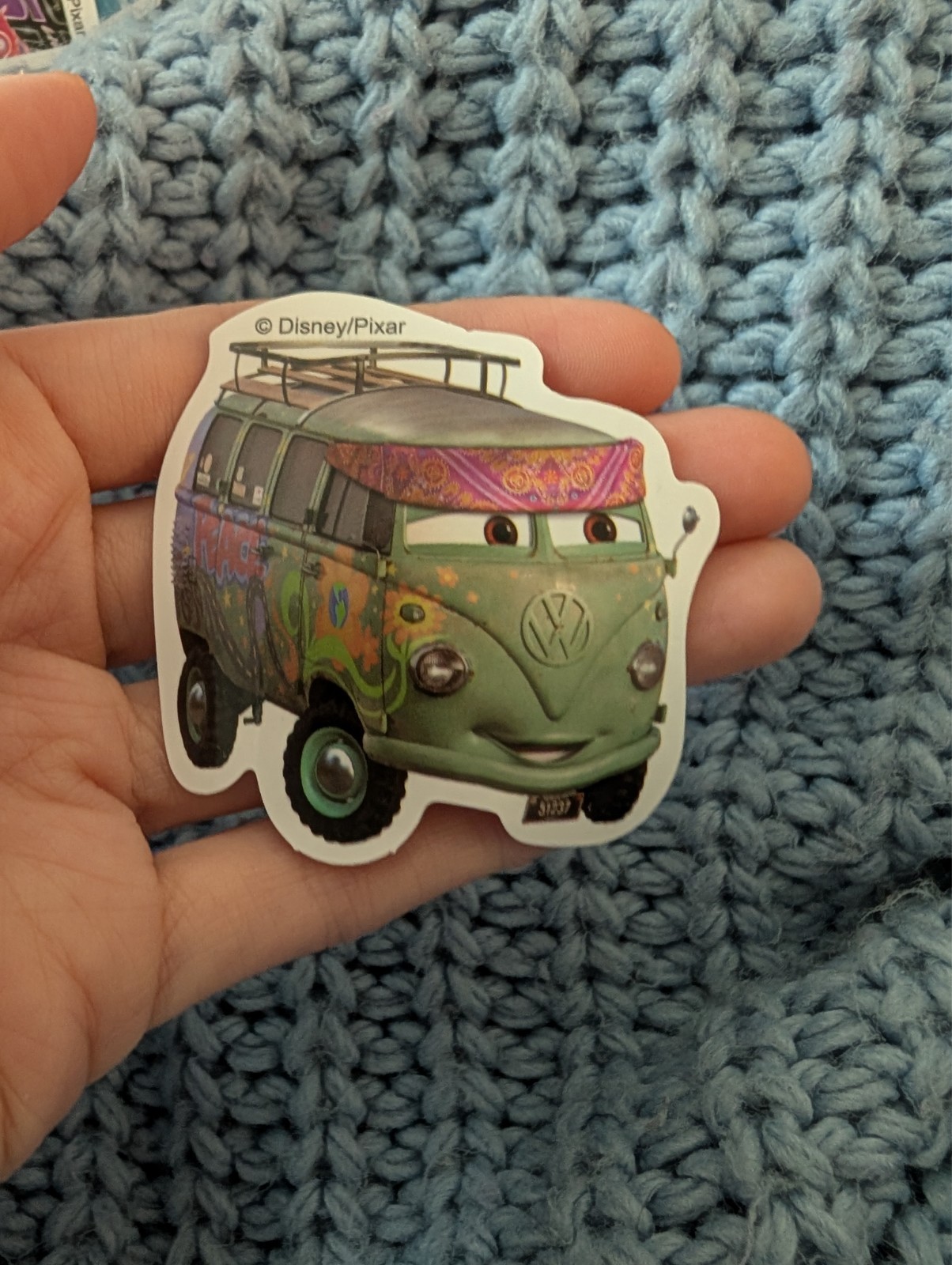 Cars, Pixar, Sticker, Disney, Lightning McQueen, Mater, Sally, Doc Hudson