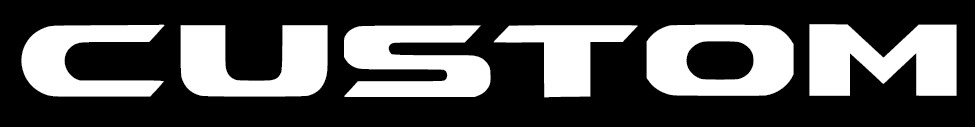 Custom Jeep Wrangler Gladiator Hood Decal Sticker – Rubicon Font, Personalized