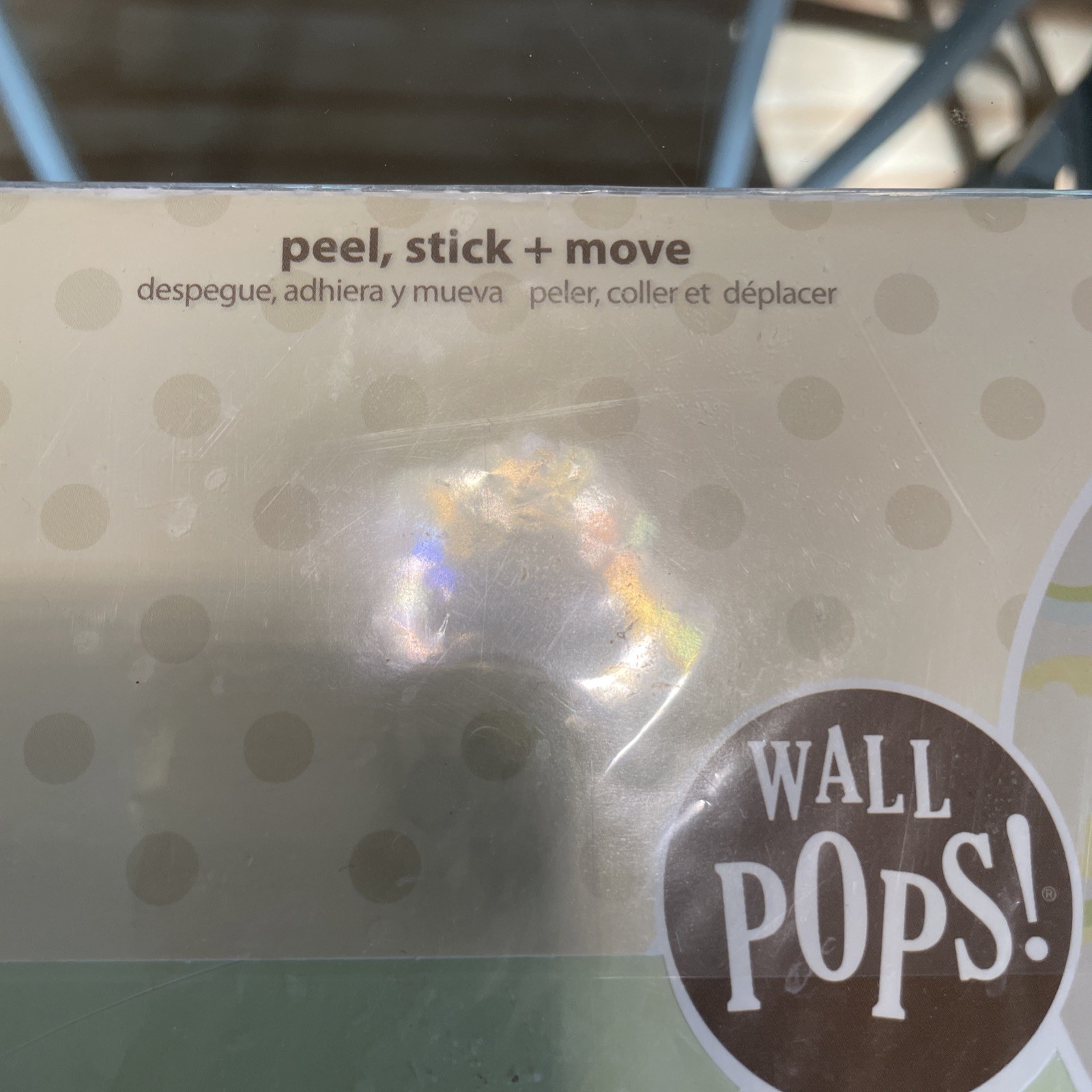 Wall Pops Peel And Stick Wall Art.12 Pieces Pea POD Green. New In Package.