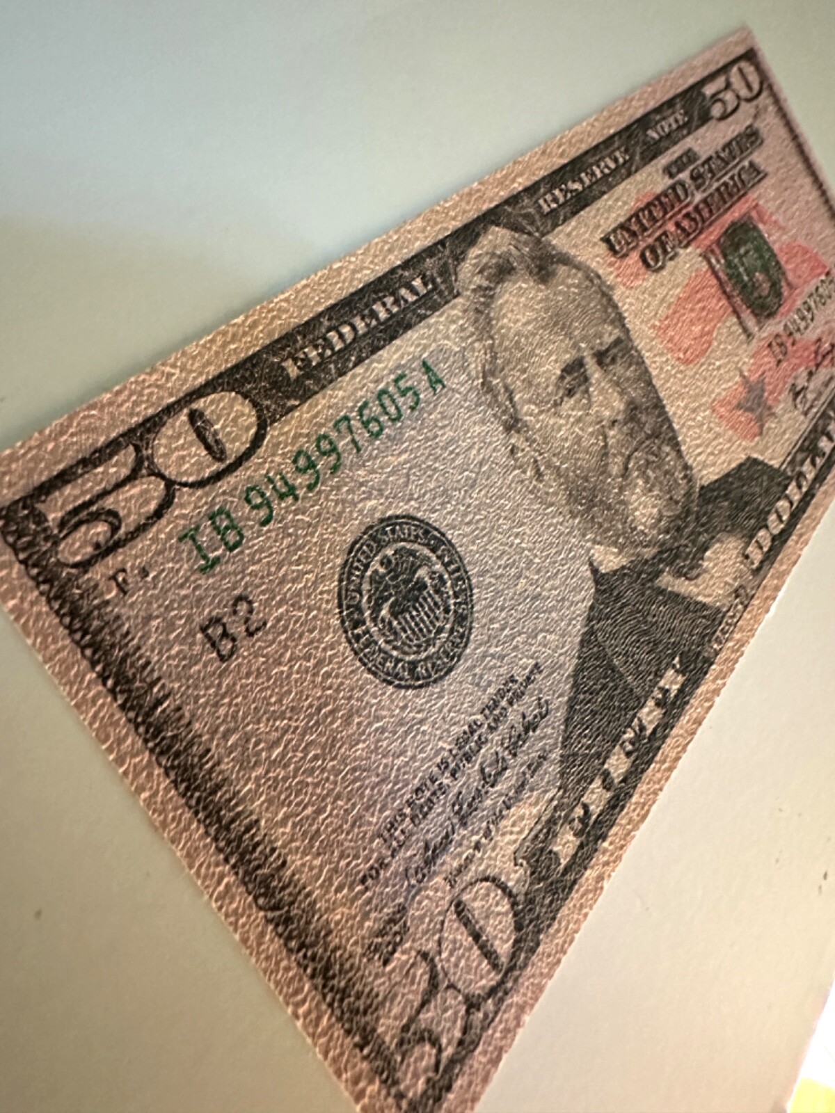 Money Sticker $100 Wall Poster and Floor Decal