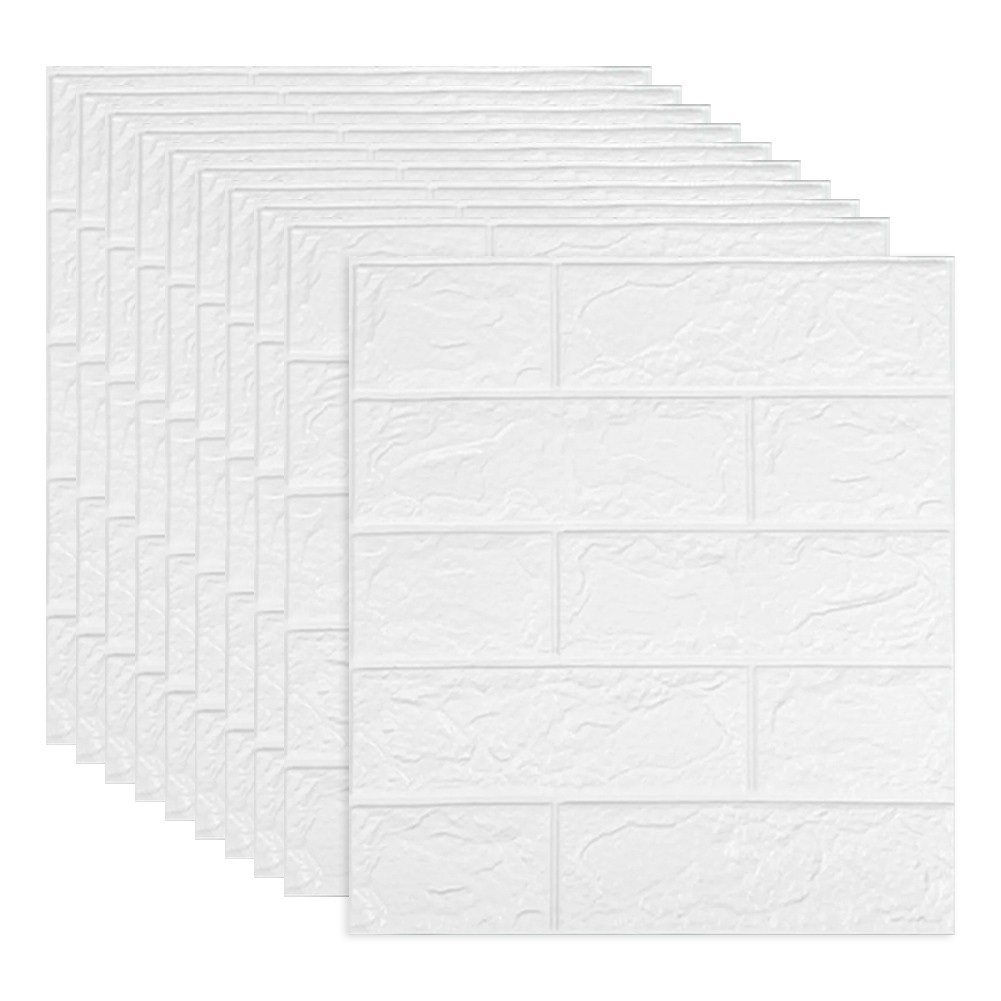 DIY Foam Panel Stickers Waterproof and Soundproof Tiles Easy Maintenance