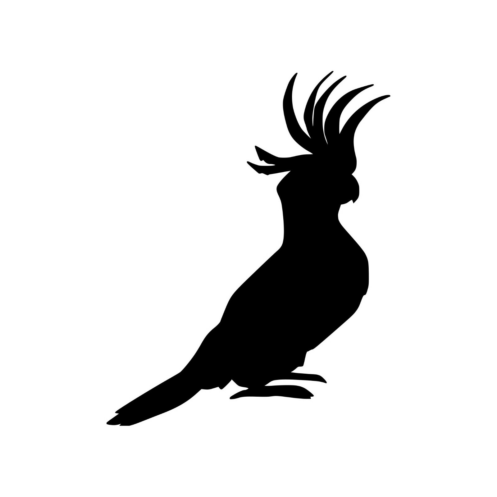 COCKATOO – Vinyl Sticker – Tropical Bird – Cockatiel Parrot – Die Cut Decal
