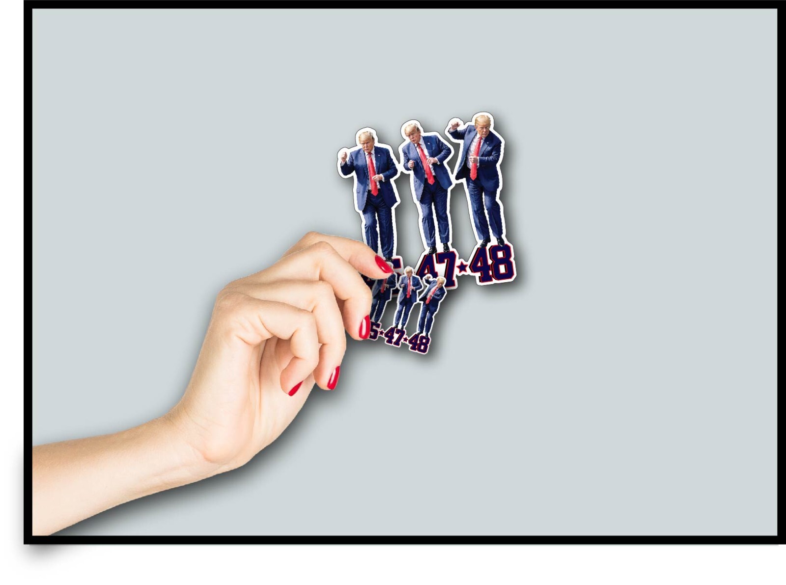 Trump Dance Decal Sticker 45 47 48 Third Term MAGA Republican Political America
