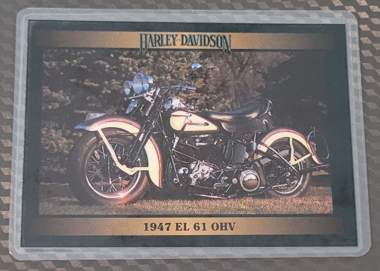 Harley Davidson Vintage Collectible Card Fridge/Locker/Cabinet Laminated Magnets
