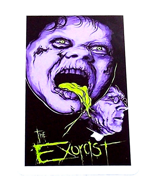THE EXORCIST Cut Sticker Decal Movie Horror Film Demon Occult – The Exorcist