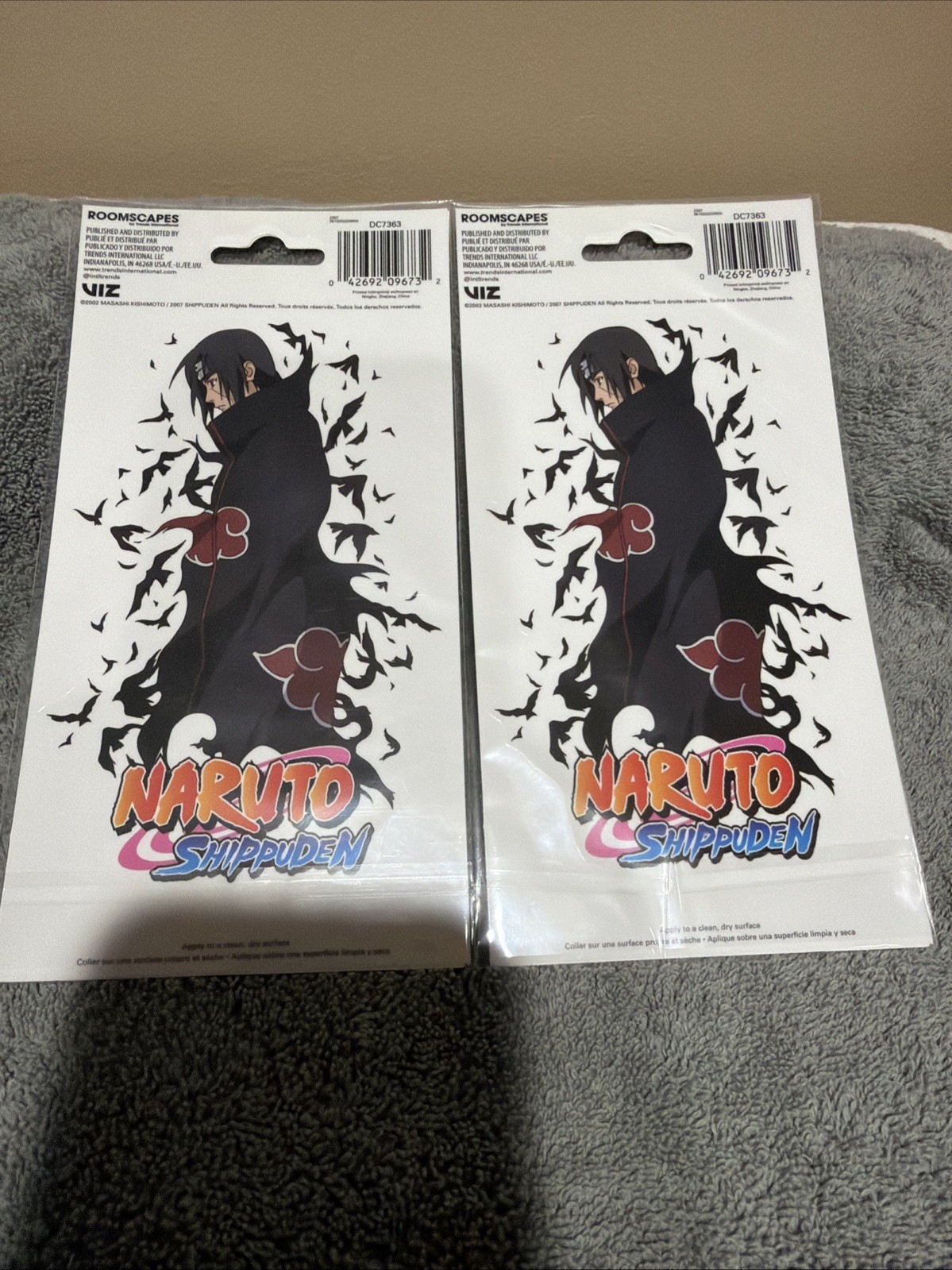 Naruto Shippuden Car Window Decal Sticker 3.5in x 6in NEW!!
