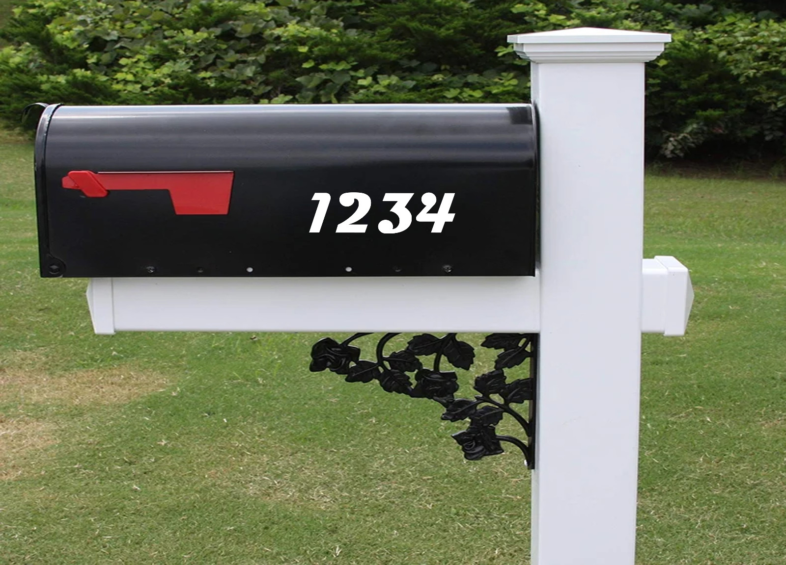 Forte Vinyl Street Address Mailbox Number Decal Stickers