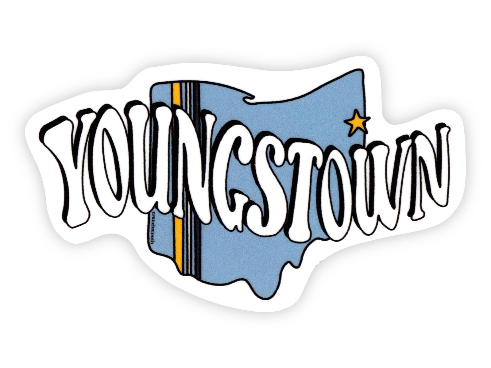 Youngstown Ohio Sticker | Youngstown Vinyl Decal | Youngstown Laptop Sticker
