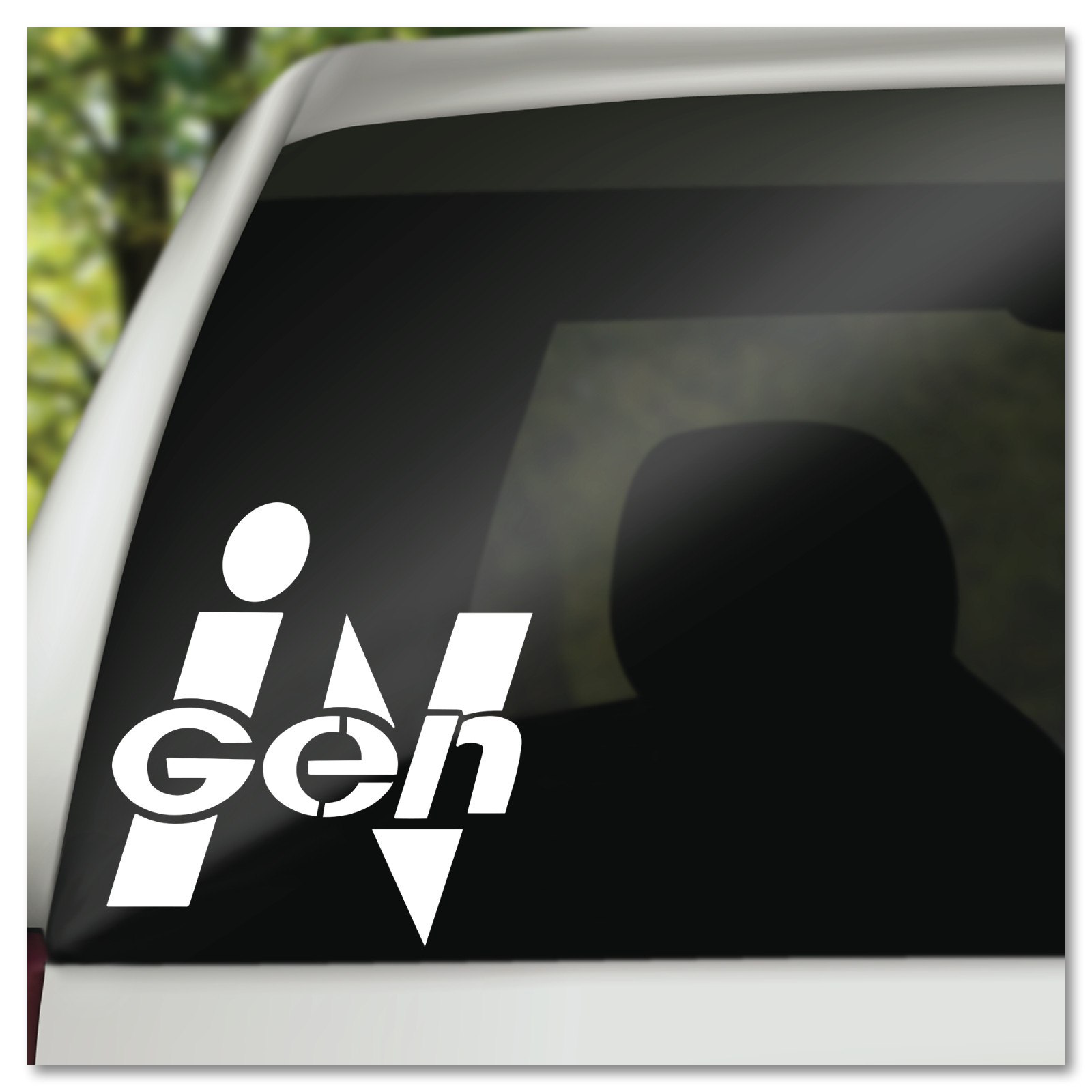 6" InGen Jurassic Park Movie Vinyl Decal Sticker