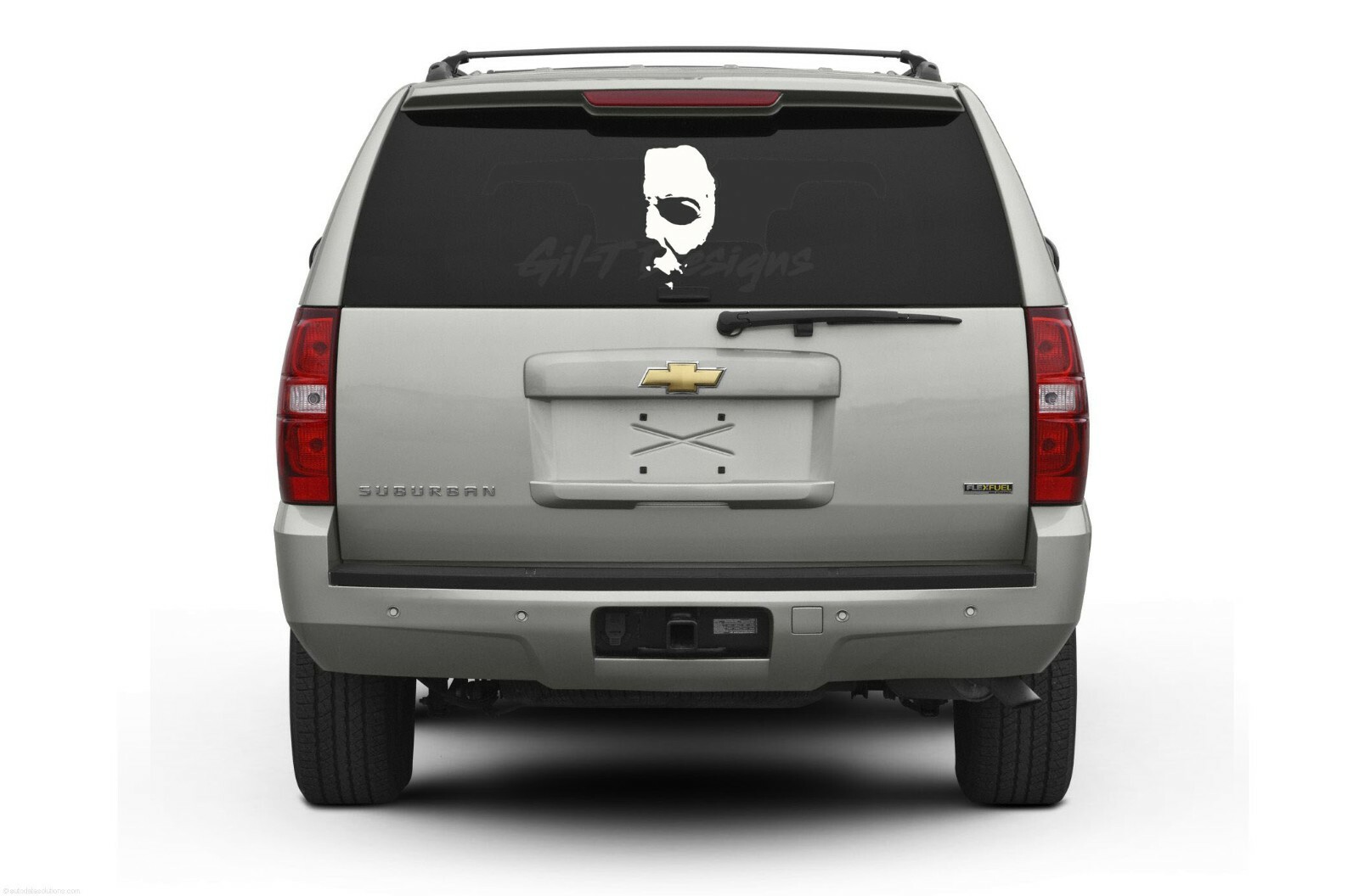 Michael Myers Face #1 Vinyl Decal Sticker, Halloween, Haddonfield, Size List #1