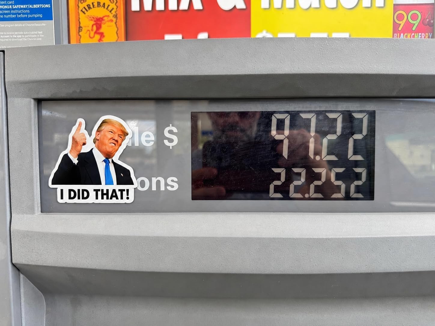 I Did that Trump Stickers, 100 Pcs Trump I Did that Stickers, Funny I Did that !