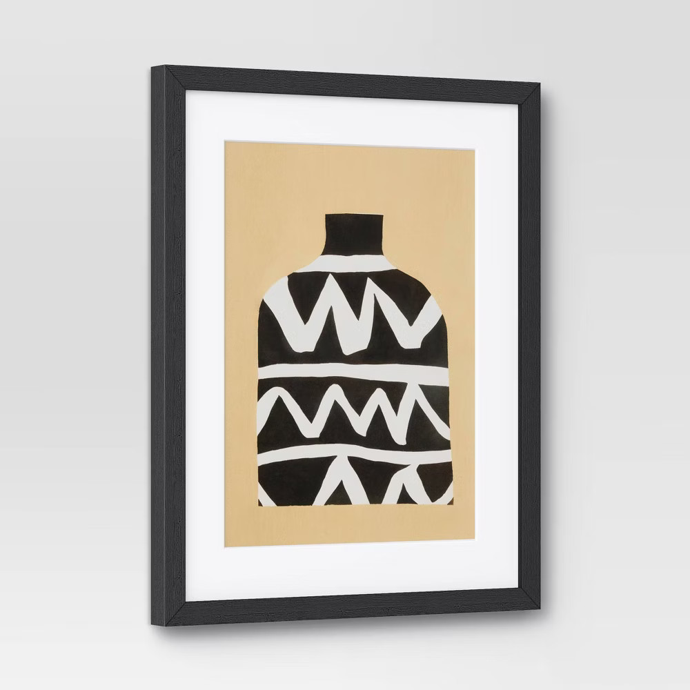 Threshold Poster Modern of 2 16"x20" Set Vase I II Wall Art