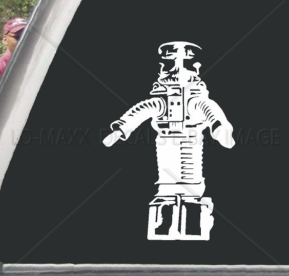 Lost In Space B-9 Robot Television Sci-Fi Series TV Character Cool Vinyl Sticker