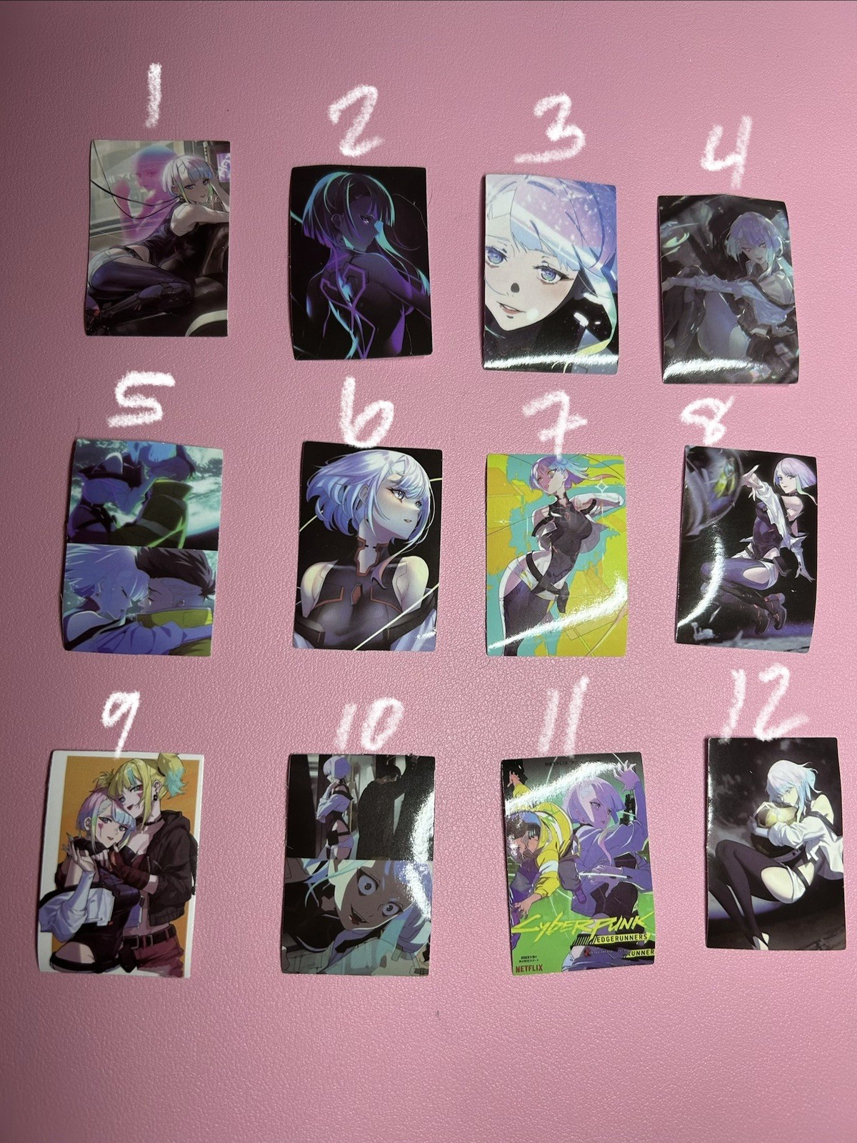 Cyber Punk And More Anime Stickers