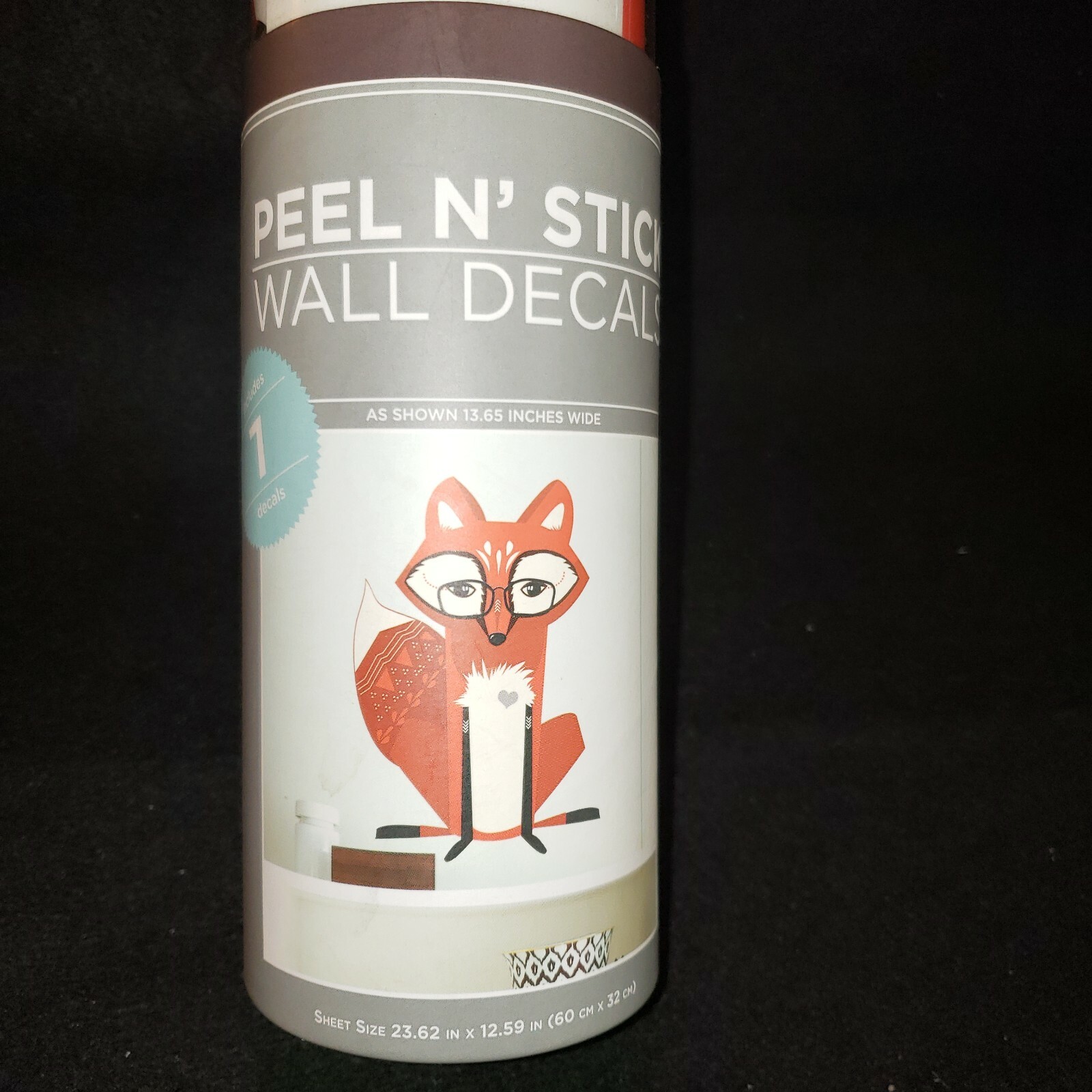 DECALS Fox Peel N Stick Wall Decal Removable Repositionable 7 Decals Wallpaper