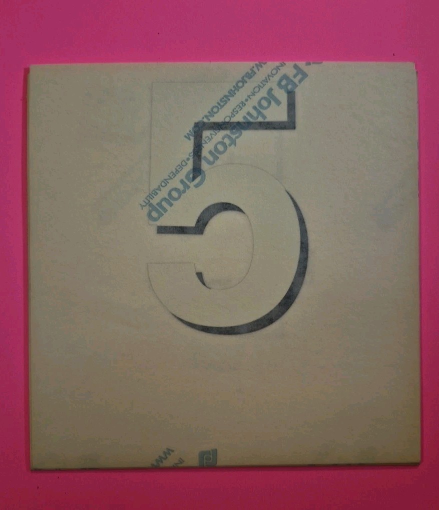 Gas Station Pump Number Vinyl Decals Set 1–12 | Petroleum Retail Signage | NOS