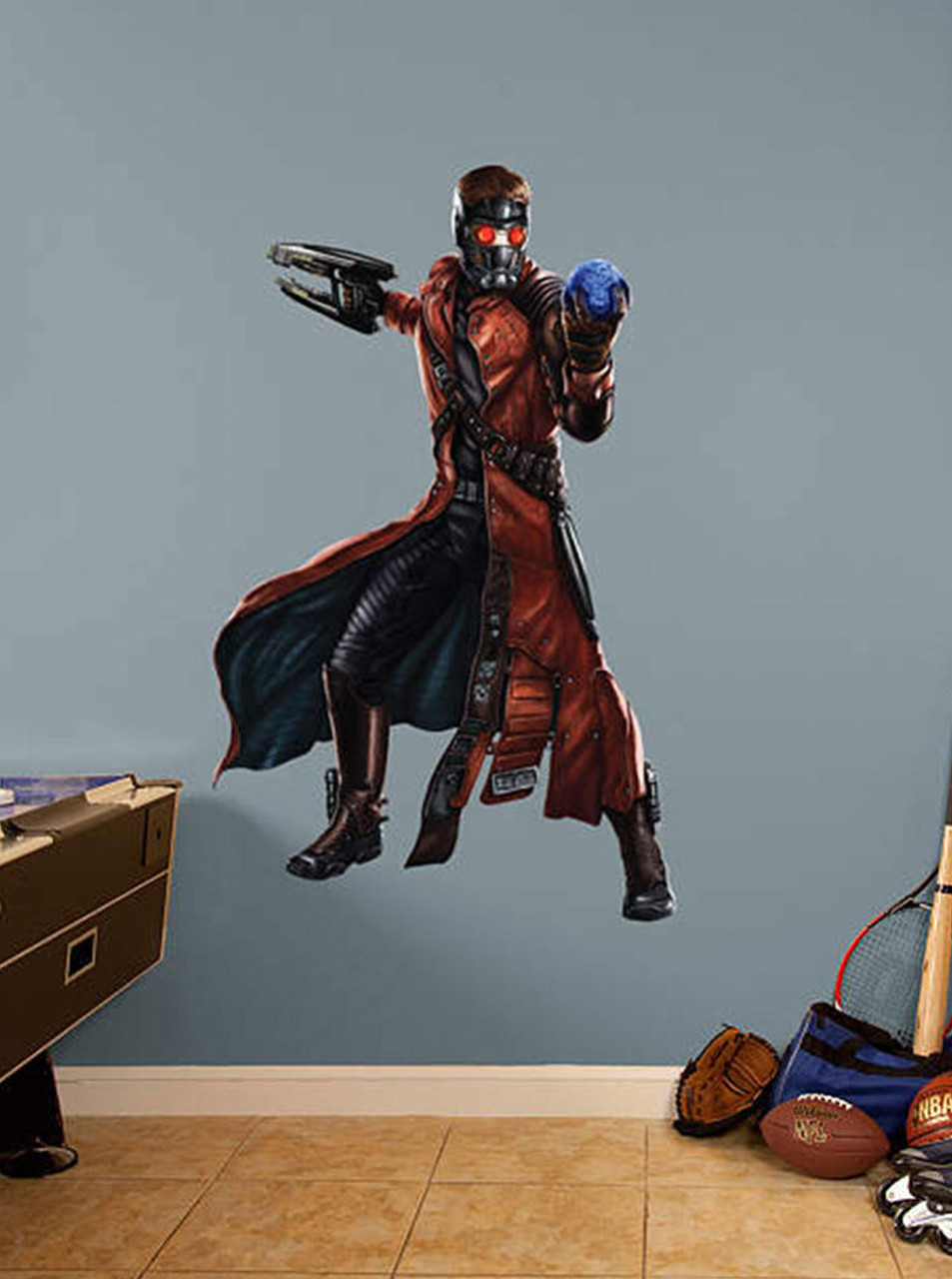Fathead Star-Lord Guardian Of The Galaxy Marvel Comics Big Wall Decal 96-96095