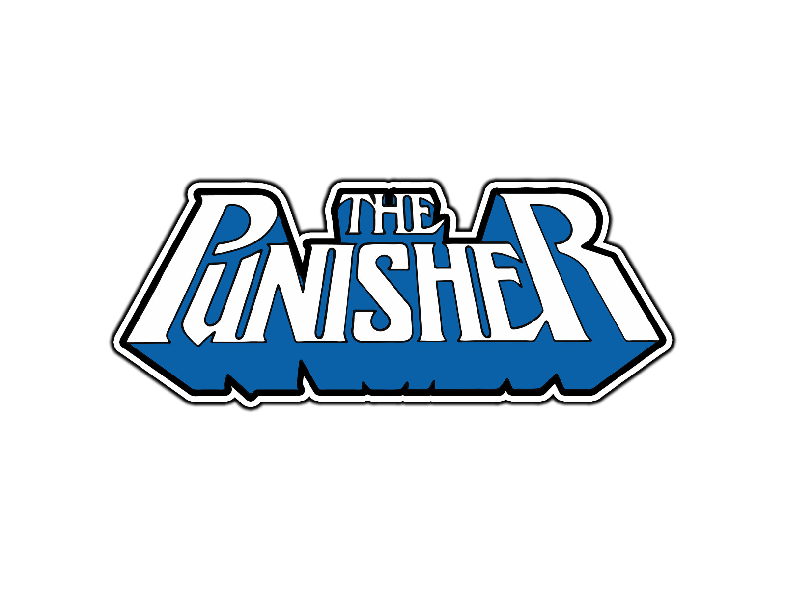 #2825 The Punisher Arcade Logo Retro Gaming Sticker Waterproof Vinyl Decal Car