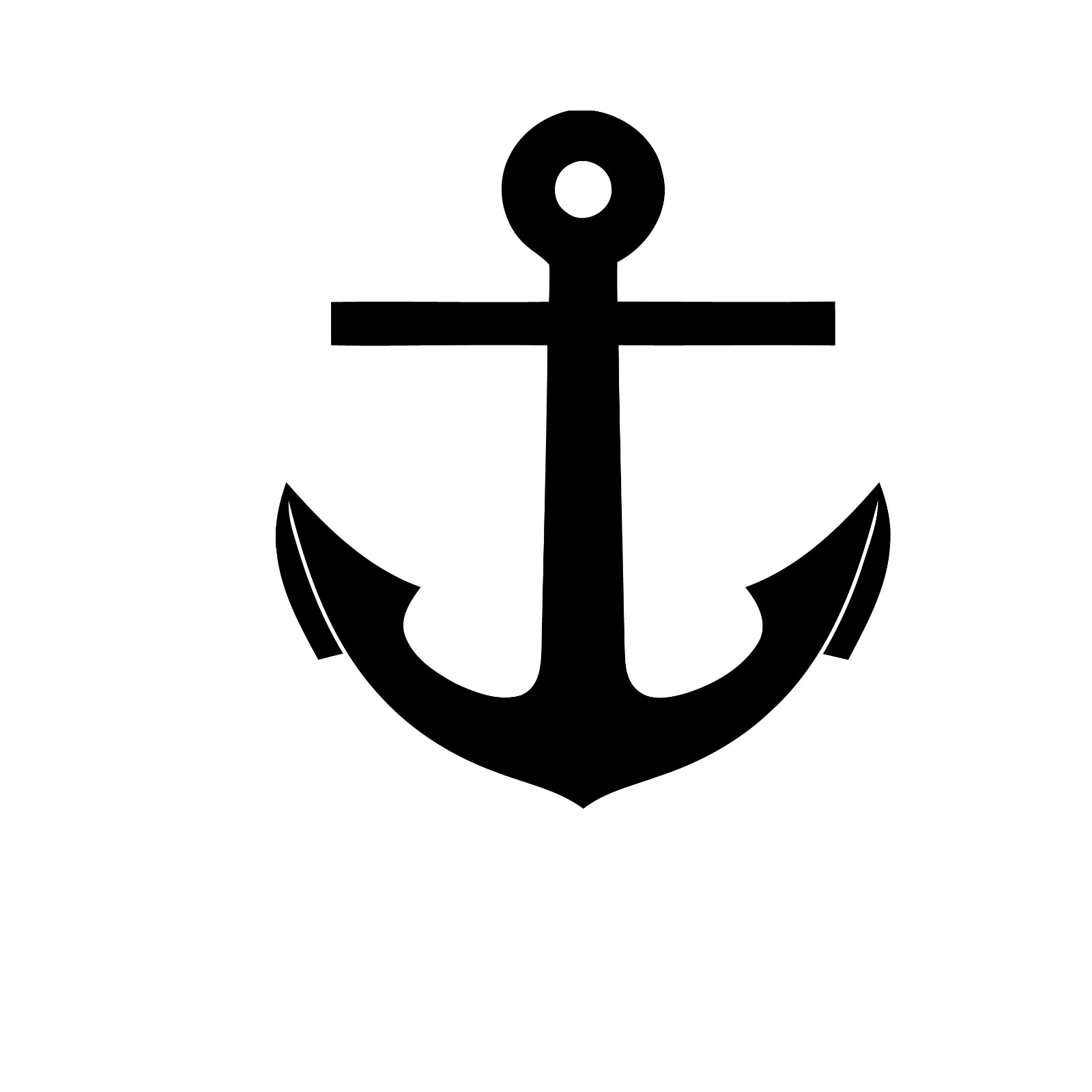 Anchor Sticker (2 Inch) Pirate Goth Sea Bounty Treasure Loot Ship Sailor