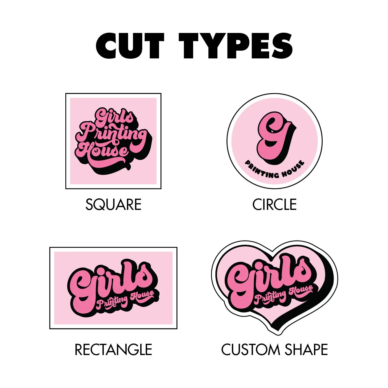 Custom Vinyl Stickers – Die Cut Decals from Your Design – Durable & Personalized