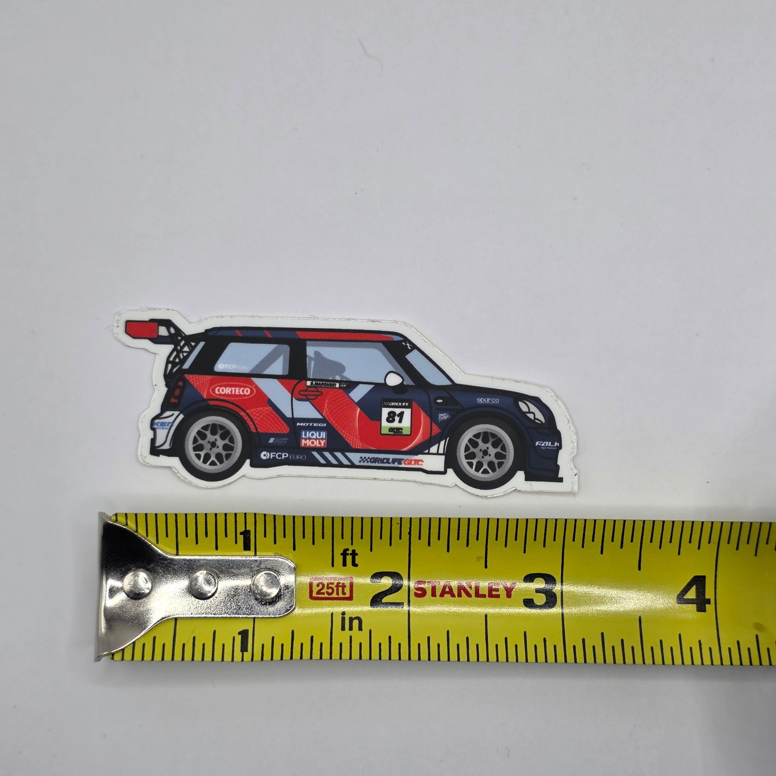 Track Ready Mini Cooper 4" Sticker from FCP Euro – Car Decal Mechanic Liqui Moly