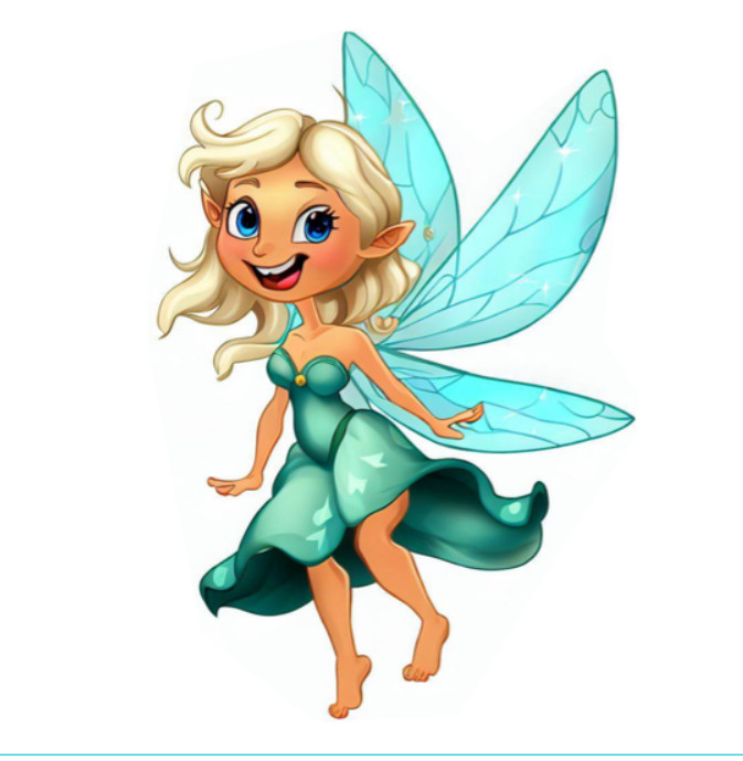 Fantasy/Mythical Faerie Vinyl Stickers , Aurora the Faerie Winged Folklore Girl