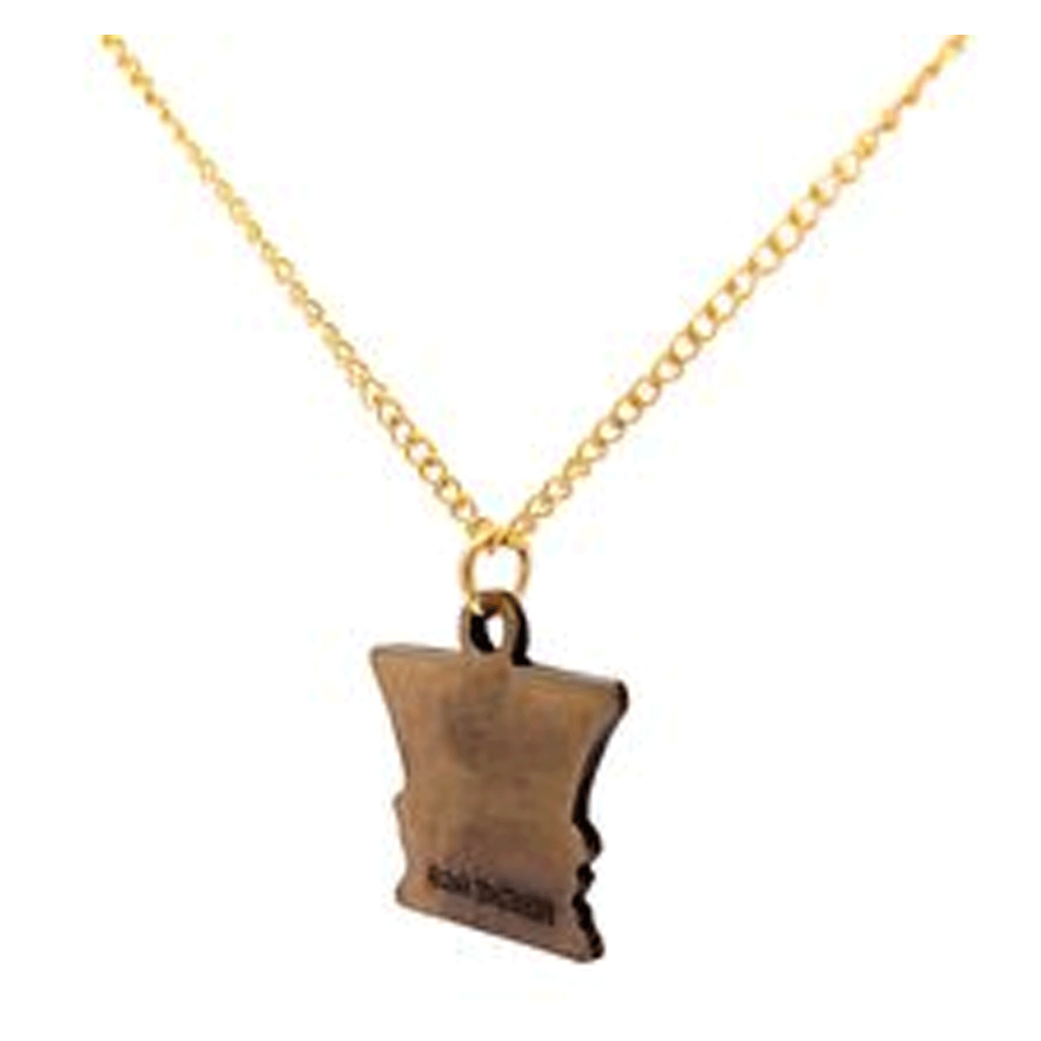 J12 Necklace Nauvoo Temple Sunstone Antique Gold One Moment In Time LDS CTR