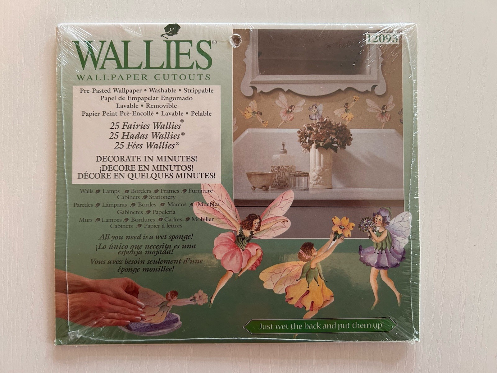 Fairies – Wallies Wallpaper Cutouts #12093 Pre-Pasted 25 in Package