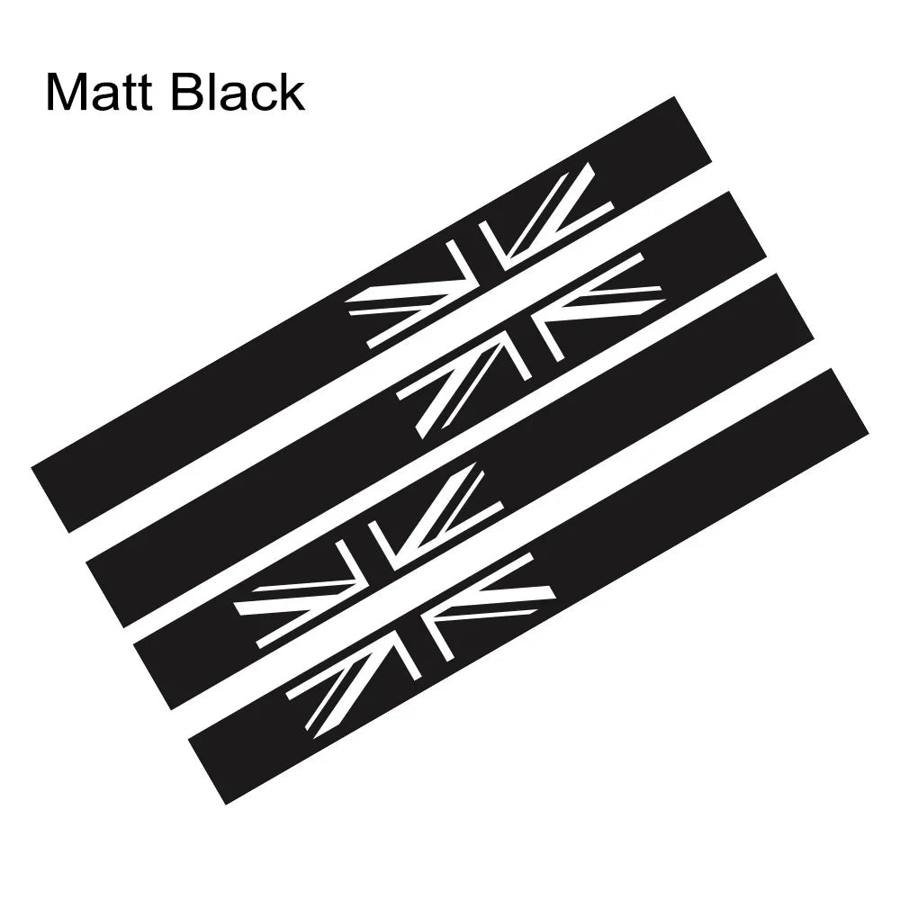 Aftermarket Union Jack Door Side Stripe Decal for Mini Cooper S (R55, R56, F55,