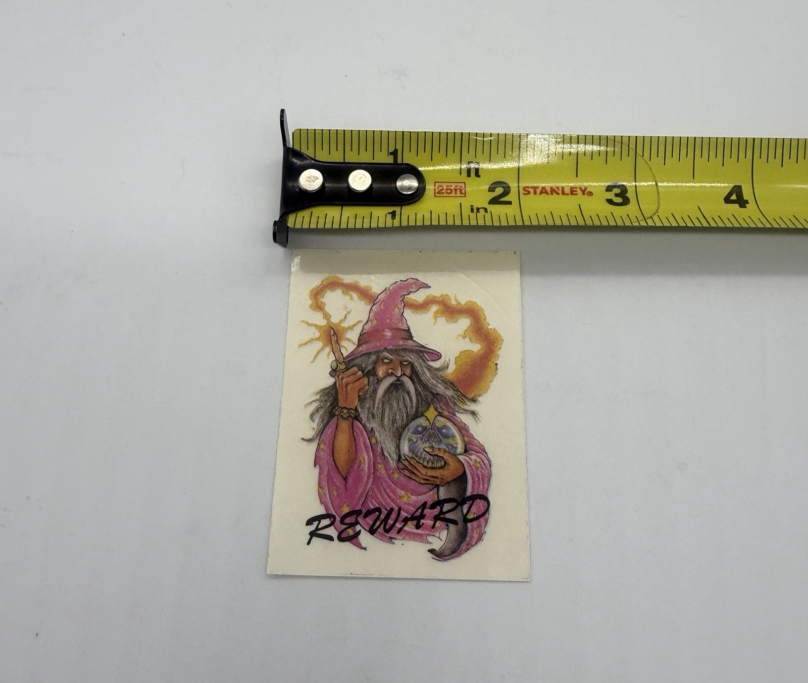 Wizard "Reward" Sticker 2.5" in size