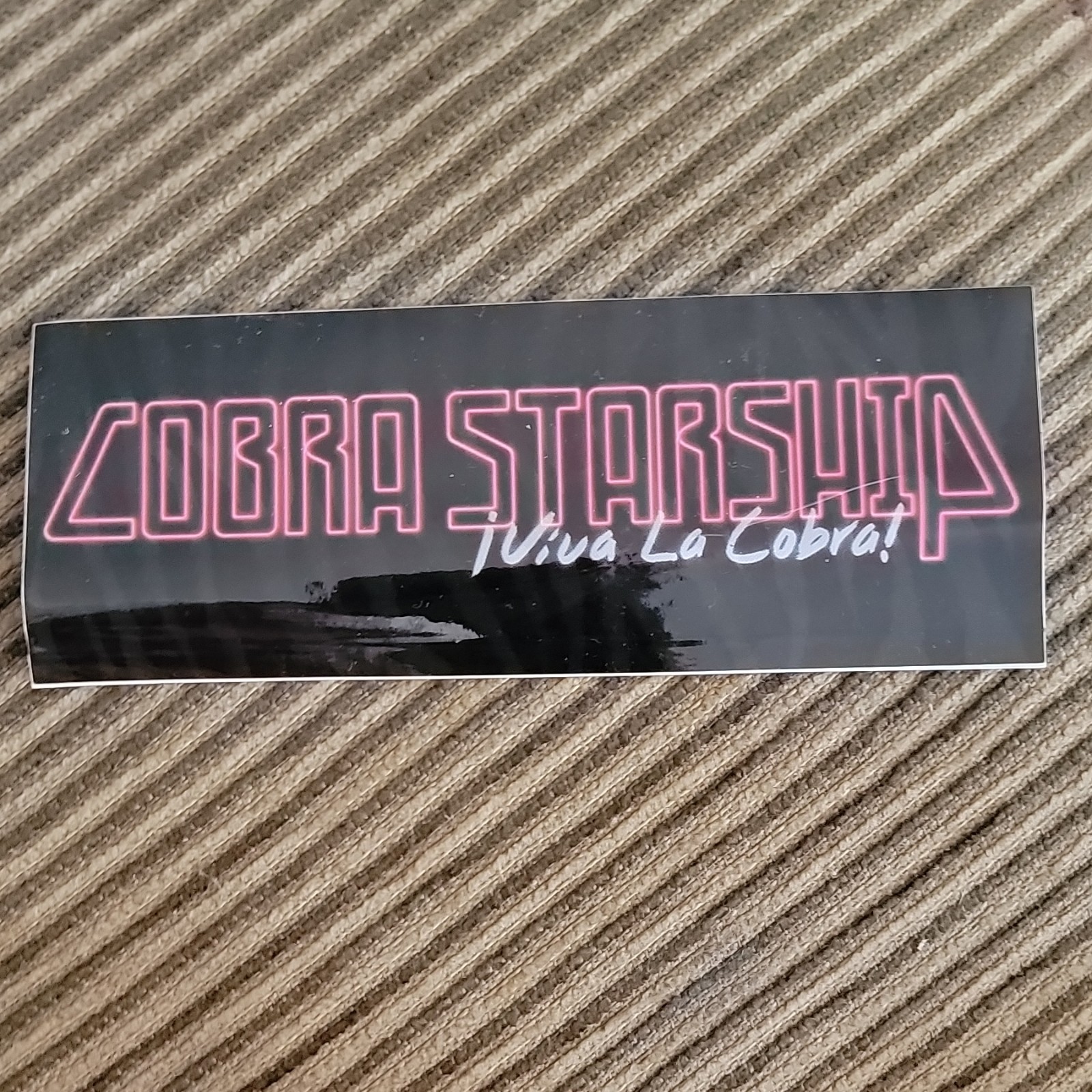 Cobra Starship Viva La Cobra Promo Sticker 2×6