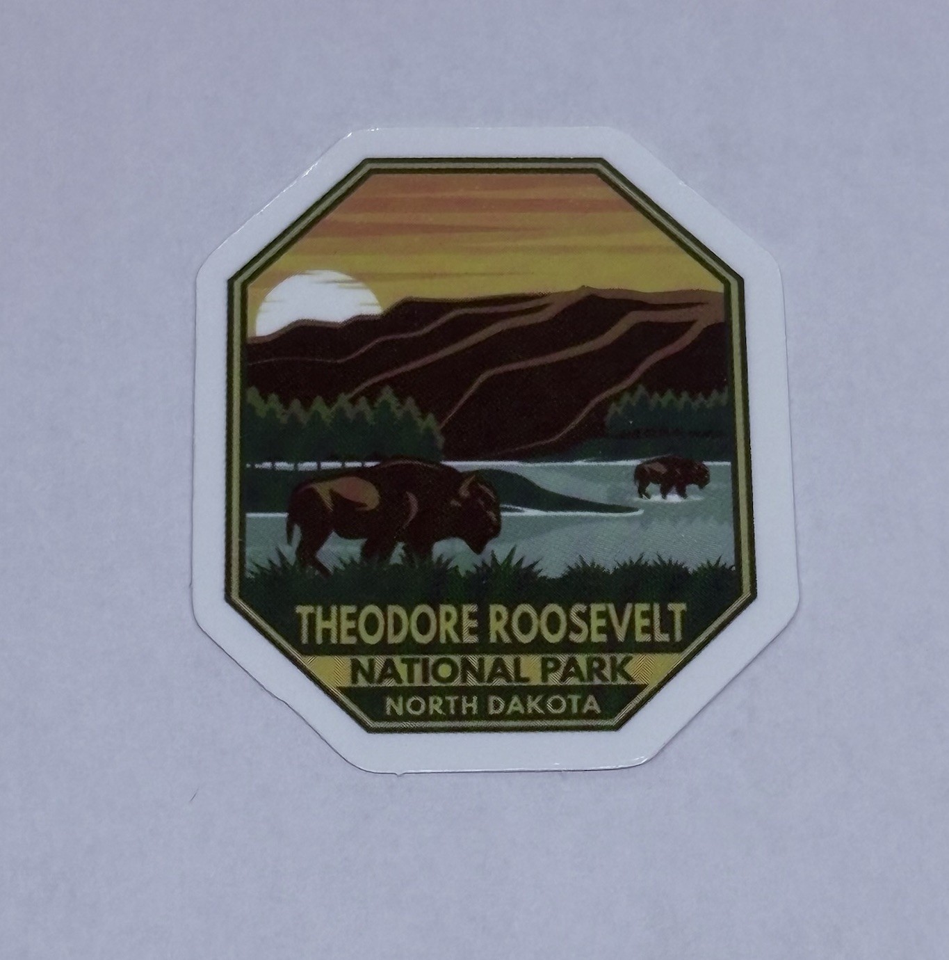 Theodore Roosevelt National Park Sticker Travel Art Decal Vinyl Souvenir Tc6