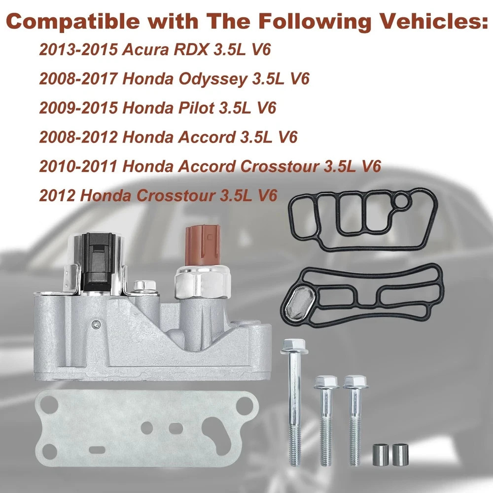 VVT Solenoid Variable Valve Timing Solenoid Compatible with Honda Acura Odyss…