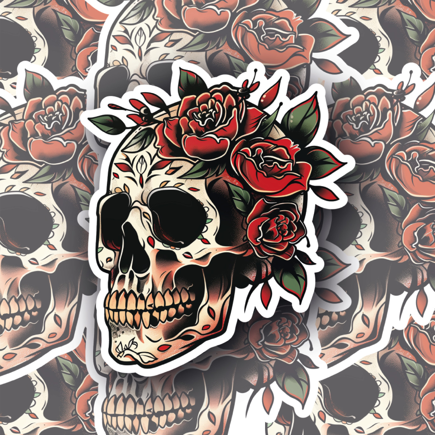 Laminated decal/sticker–UV & Water resistant for in/outdoor use