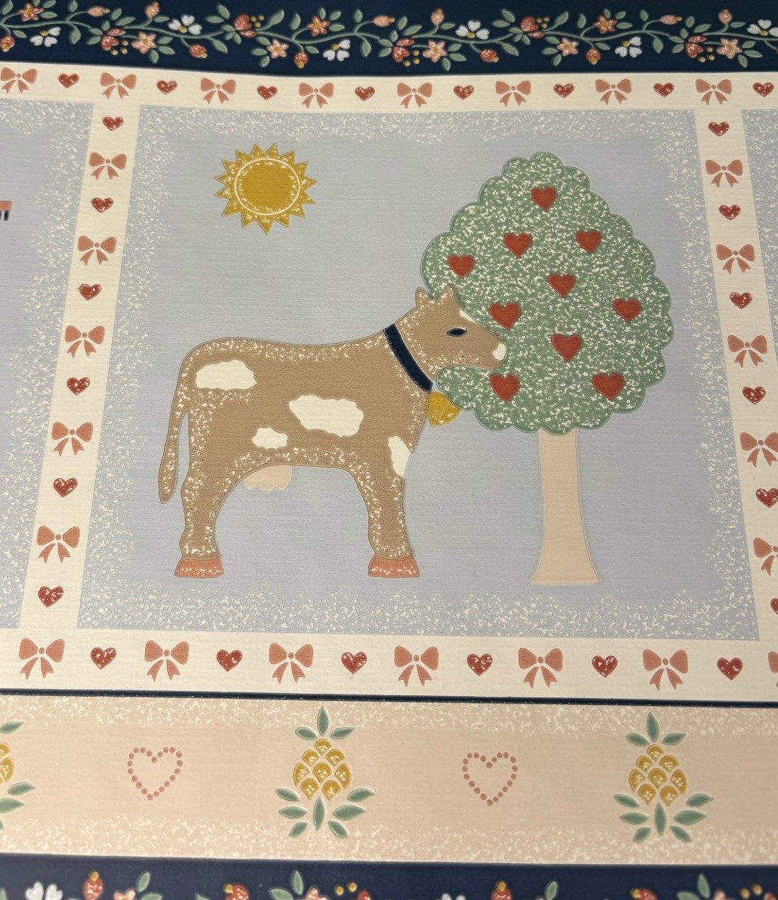 Vintage Country Colonial Heartland 10 yards sealed wall paper boarder