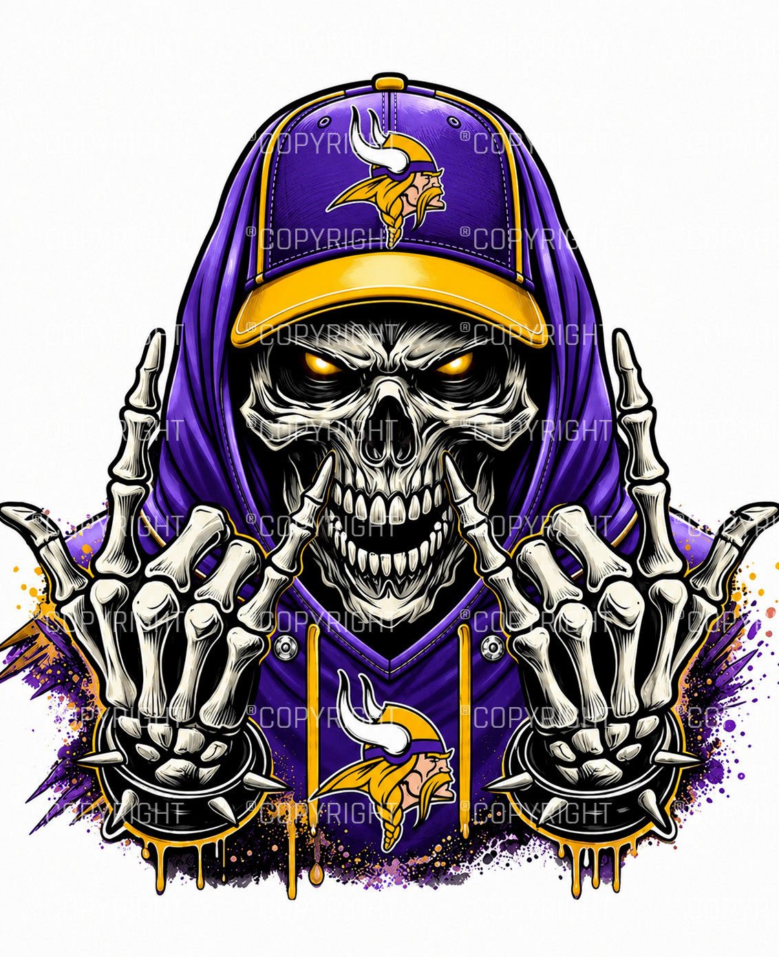 Minnesota Viking Decal Sticker Car Truck Wall Mirror Phone Tumbler Bumper Window