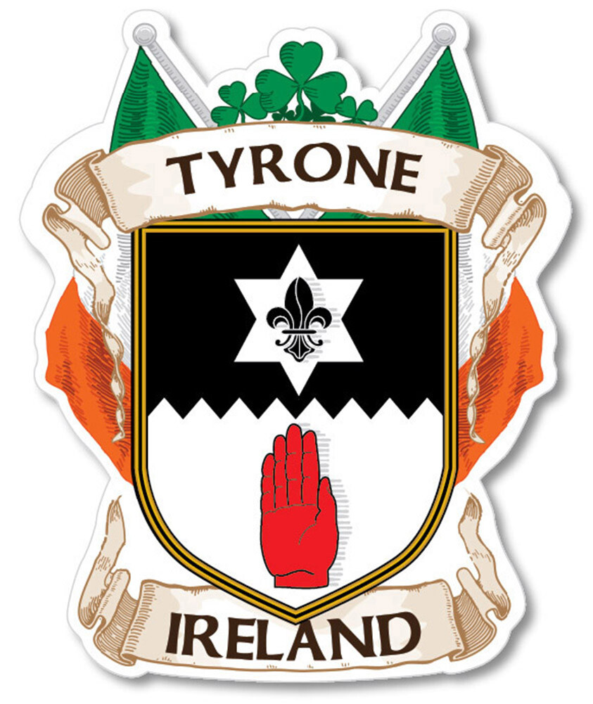 County Tyrone Ireland Irish Decal Sticker