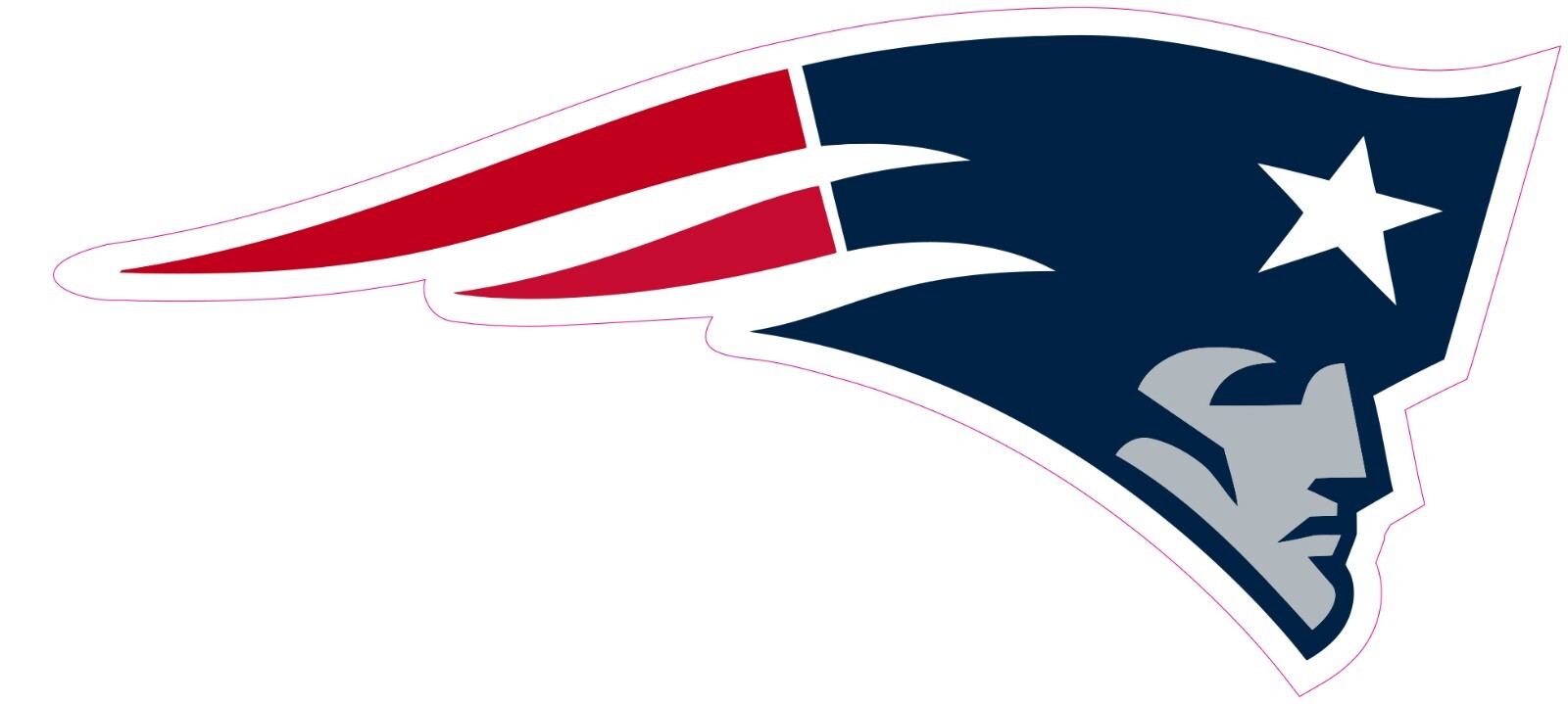 New England Patriots Football Vinyl Decal Sticker Car Truck Bumper Tumbler Mug
