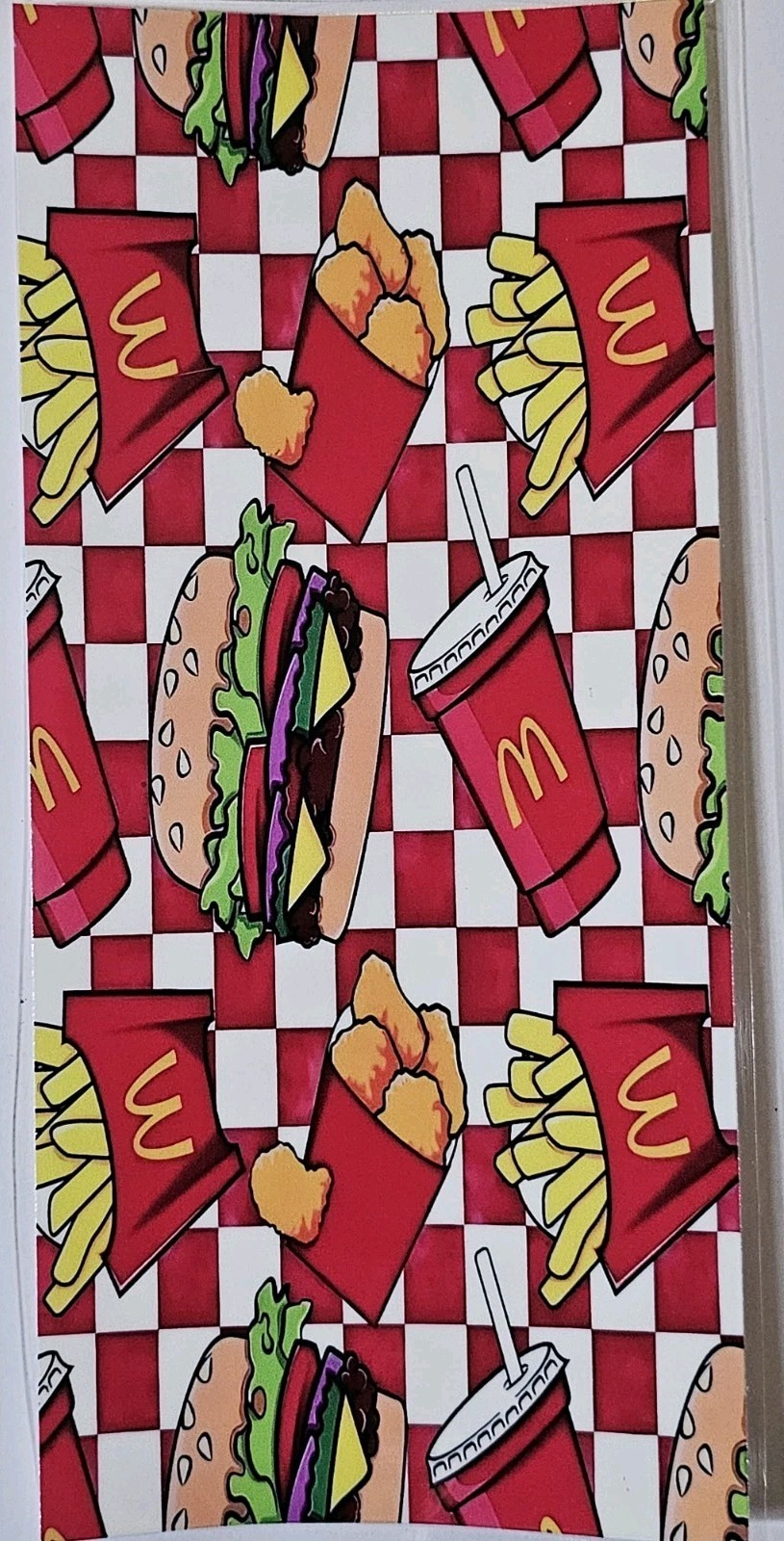 McDonalds UV DTF Transfer Sticker Wrap Tumbler UVDTF BUY 10+ GET COMBINED SHIP