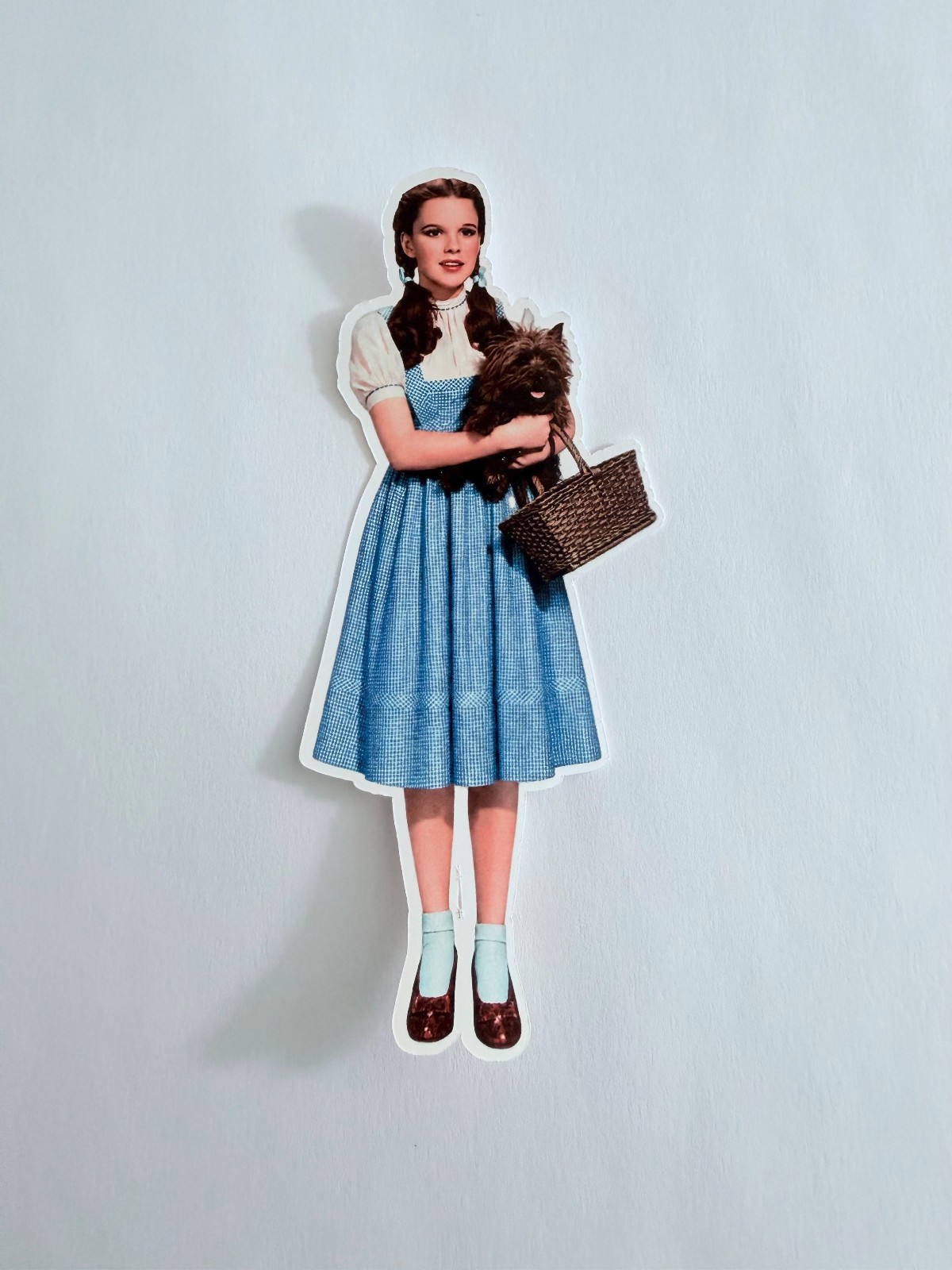 Brand New Hollywood Movie Wizard of Oz Dorothy 1.5" by 4.25" Sticker