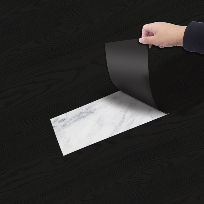 Floor Sticker Decoration Home Living Room Wood Grain 1 Roll Decal Room